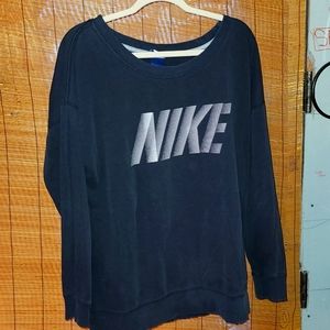 Y2k. NIKE. Women's sweater. XL. Wide collar.